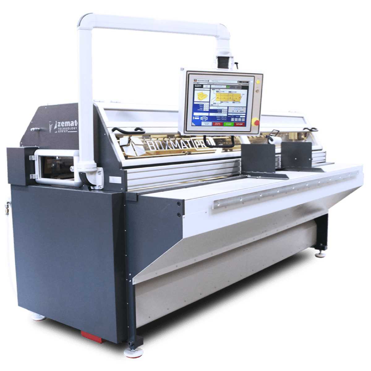 Máquina Boxmat Pro. Emblemática